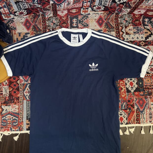 Adidas Classic 3-Stripe Navy T
