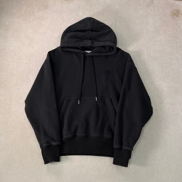 100 아미 하트로고 후드티