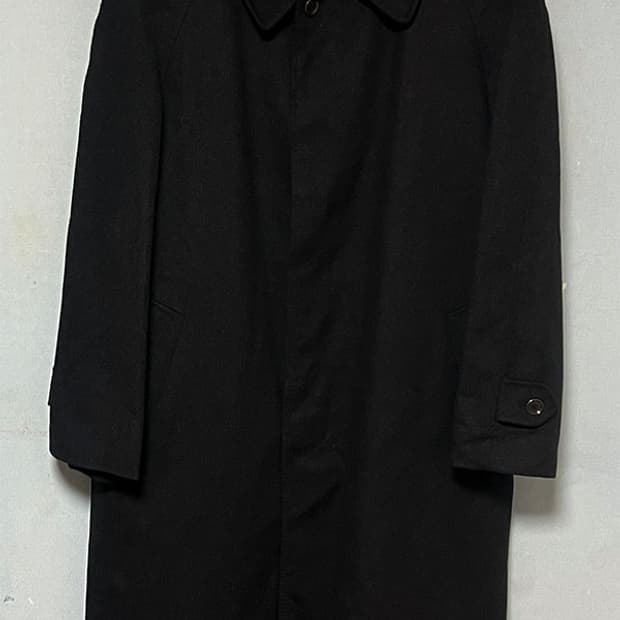 마에스트로 남자 모직롱코트 캐시미어30 블랙 95-100