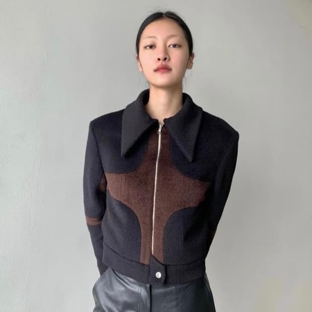 오들리워크샵 알파카자켓