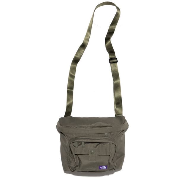 노스페이스 퍼플라벨 나나미카 마운틴윈드 숄더백 카키