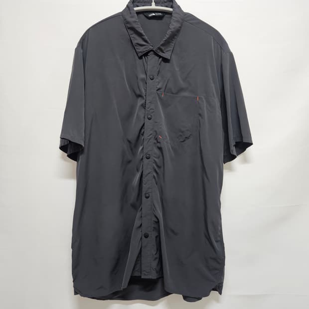 노스페이스 나일론 반팔 셔츠 XL