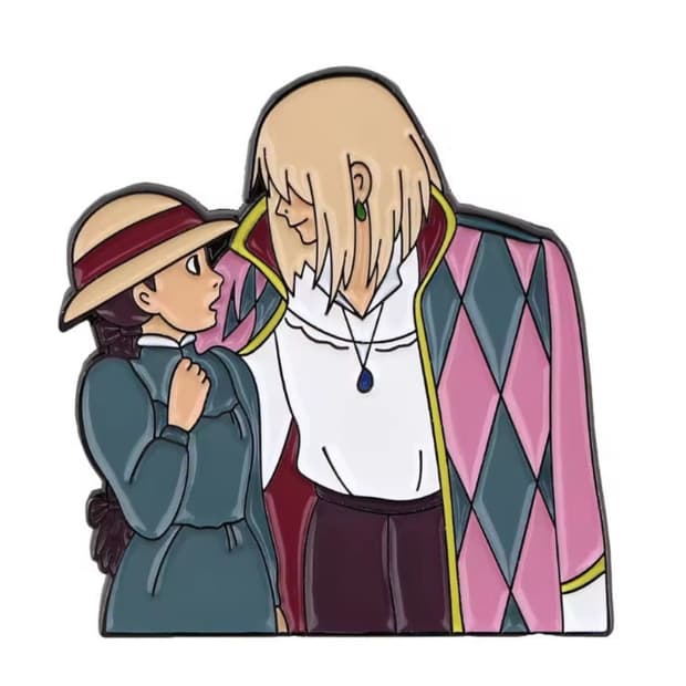 하울의 움직이는 성 하울 소피 뱃지