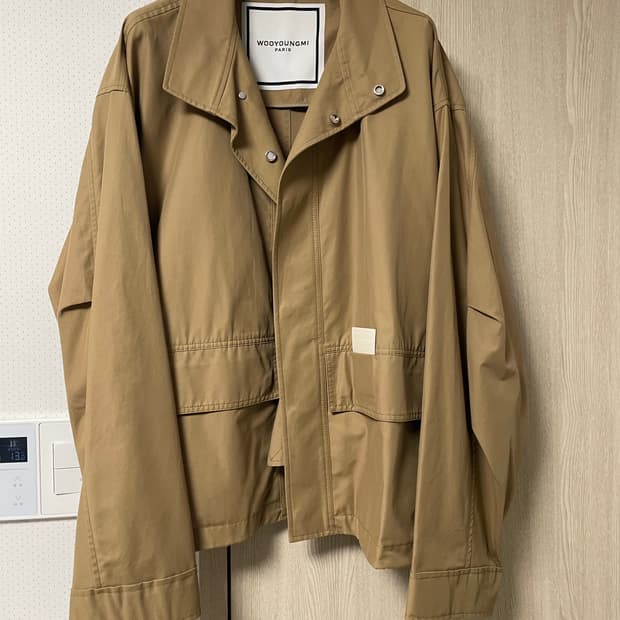50사이즈, 우영미 21ss 베이지 코치자켓