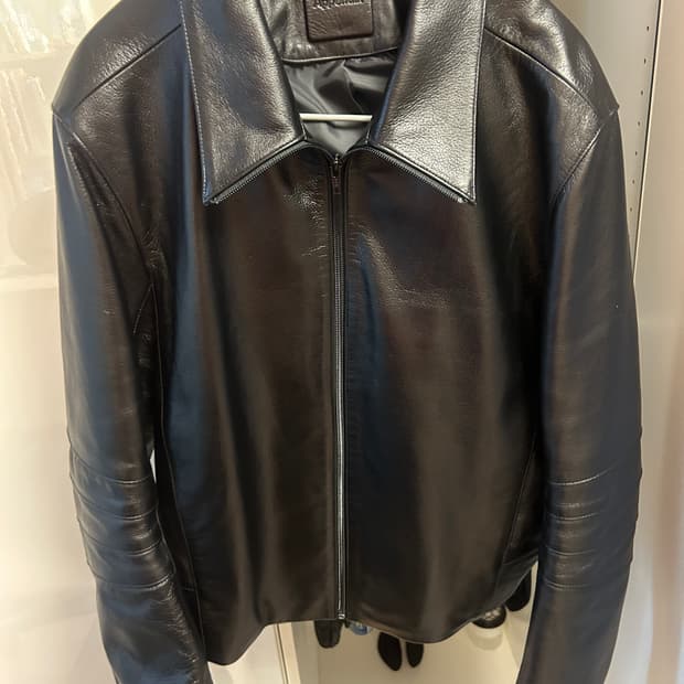 머듈 014 레더 자켓 3