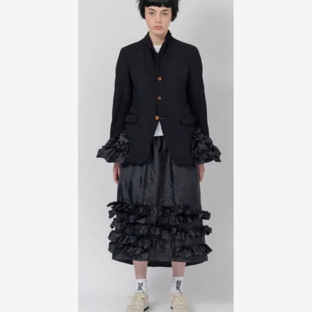 Comme des garcons*2 22ss 프릴스커트