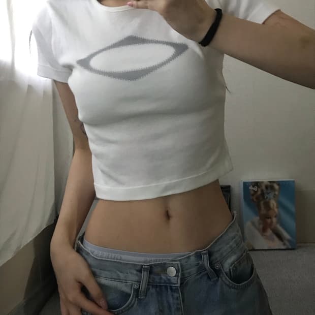 미스치프 롬버스 반팔티셔츠