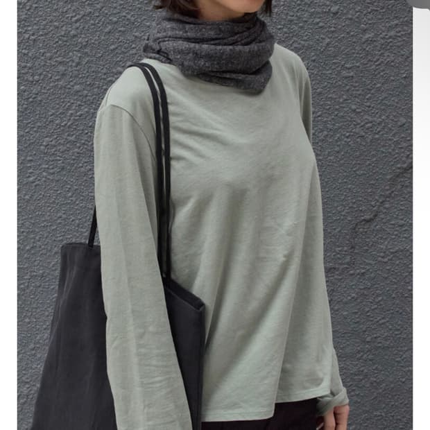 머듈 롱스카프 그레이