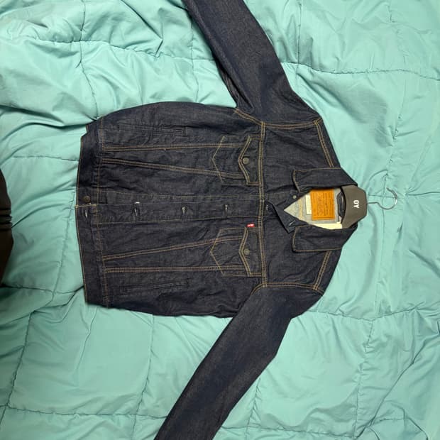 리바이스 타입 III 트러커 자켓 다크 인디고