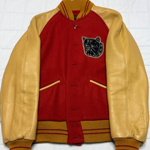 타임원클로딩 엣라코 부처프로덕트 불독 바시티 38