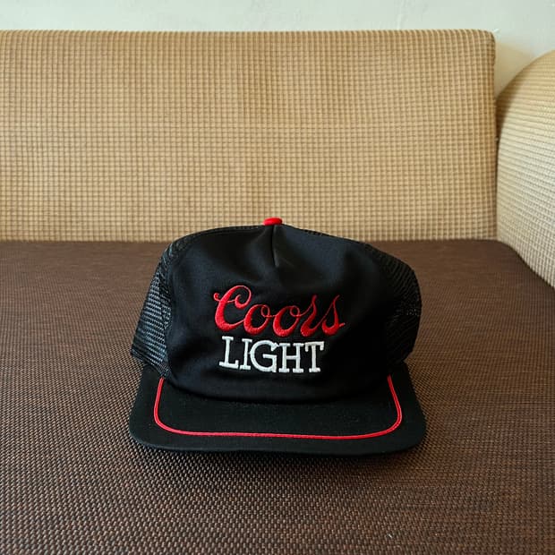 Coors Light 빈티지 트러커캡