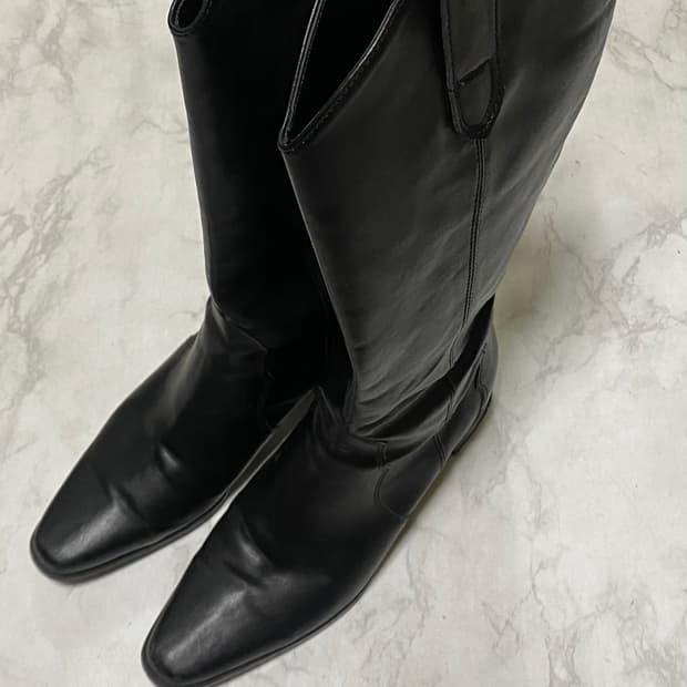 블리썸 가죽 롱 부츠 240 ~ 245