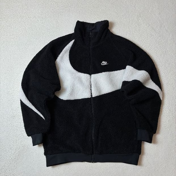 나이키 22FW 빅스우시 리버시블 쉐르파 나일론 자켓 PN7856