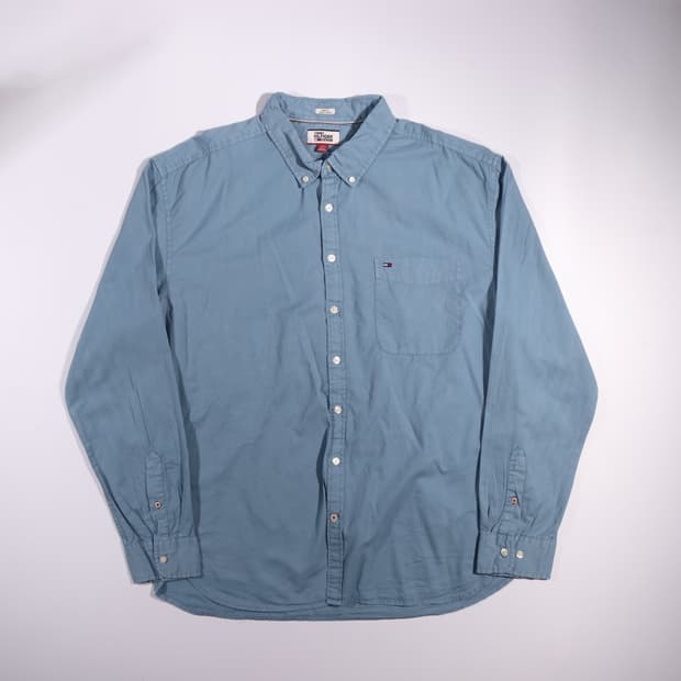 타미힐피거 데님 셔츠 B602