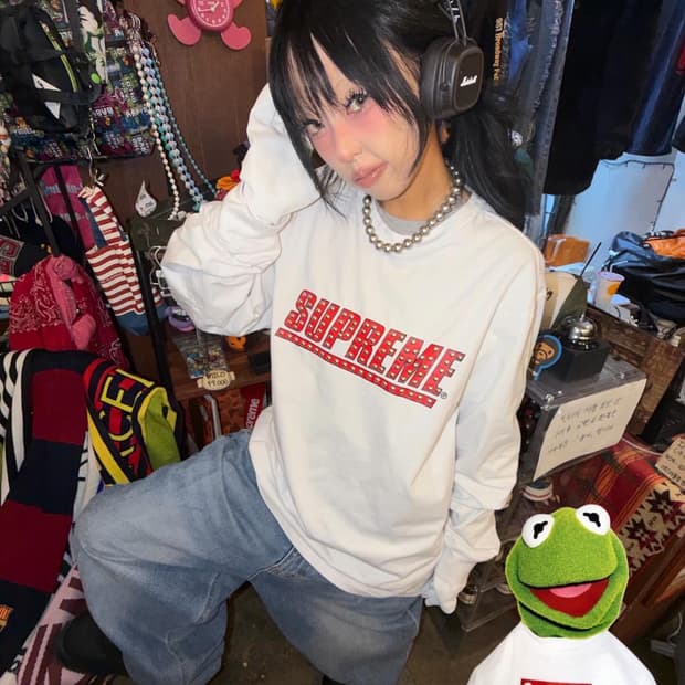 Supreme Studded Long Sleeves - 20Ss