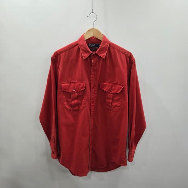 폴로랄프로렌 일경물산 워크셔츠 레드 95 