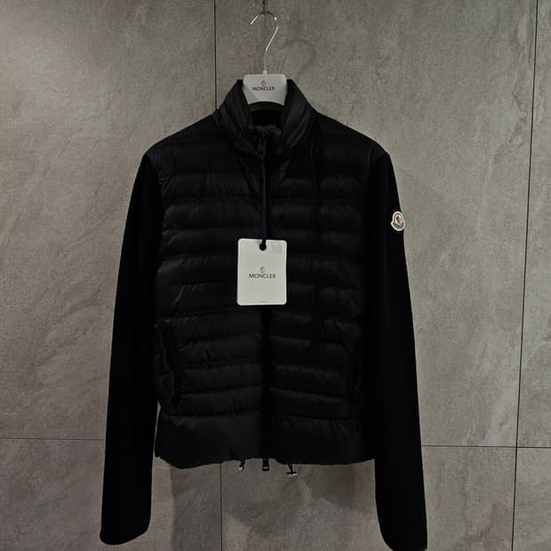 [백화점판 새상품] 몽클레어 니트패딩 가디건 사이즈