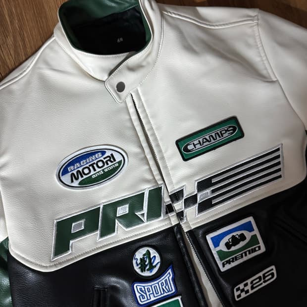 H&M 레이서 자켓 M