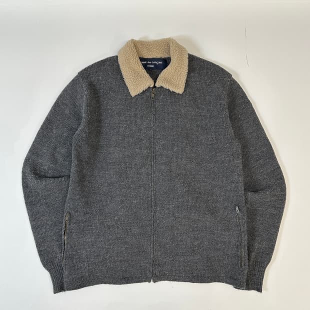 꼼데가르송 옴므 니트 집업 S