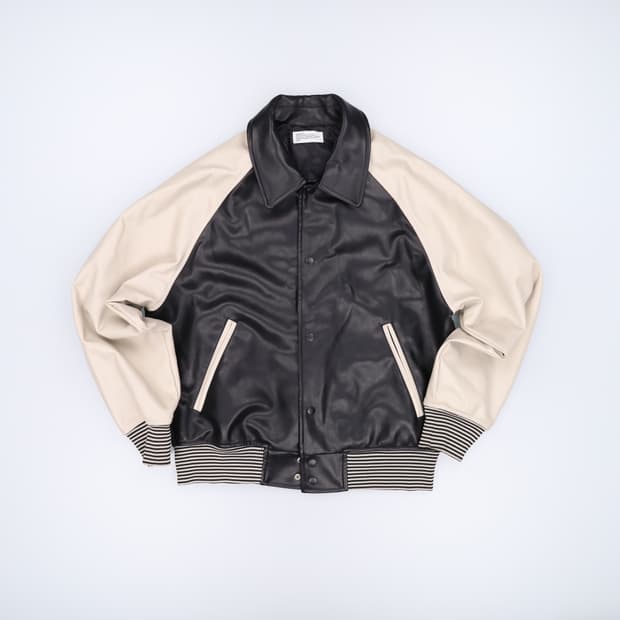 M 파르티멘토 래글런 바시티 자켓 0424H1