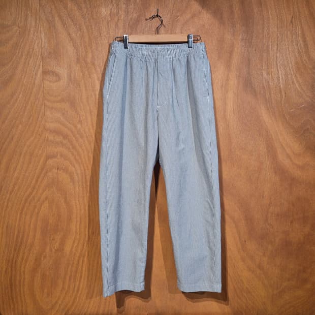 유니클로 스트라이프 밴딩 팬츠 M