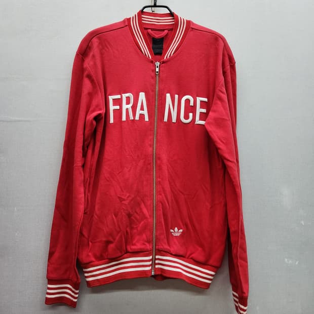 올드스쿨 아디다스 프랑스 국대 집업 자켓 M(M)
