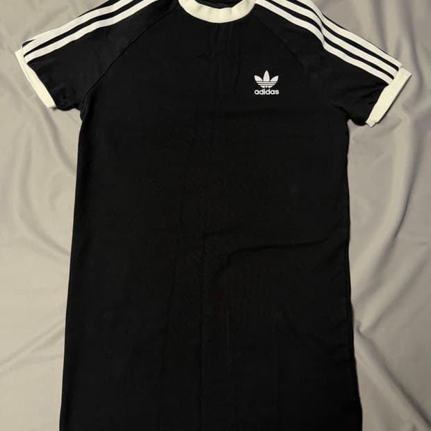 아이다스 검정 원피스 