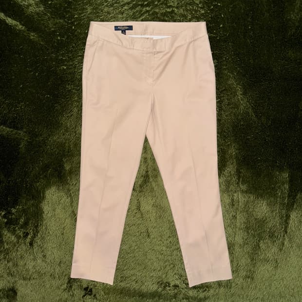 [4] 브룩스 브라더스 클래식 핏 코튼 트라우저 팬츠 베이지