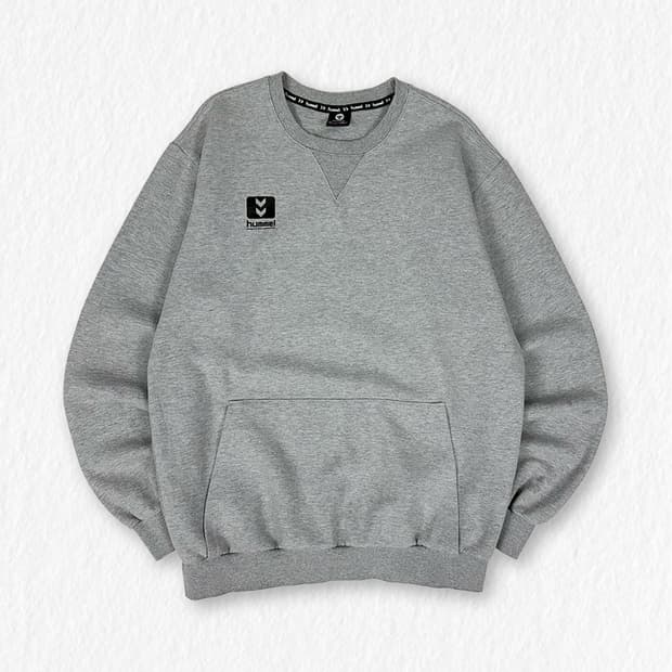 험멜 후드 포켓 맨투맨