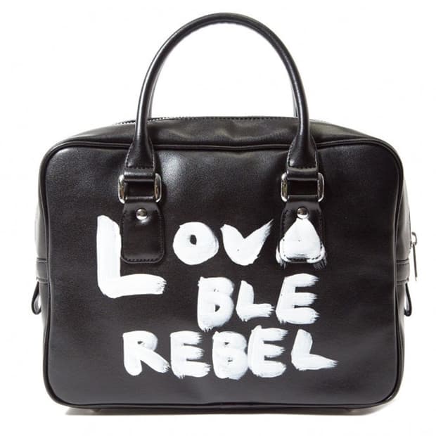 꼼데가르송 레터링백