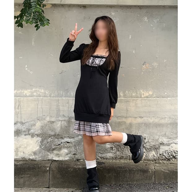 발렌타인 쇼콜라 원피스