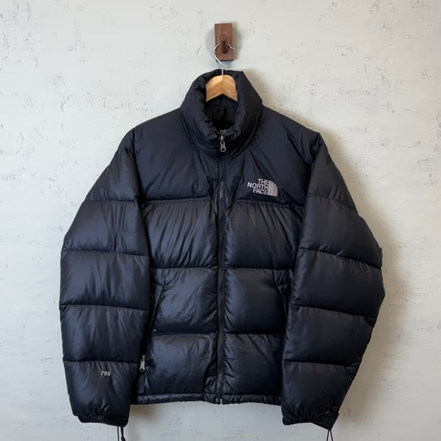 노스페이스 구형 700 눕시 패딩 블랙