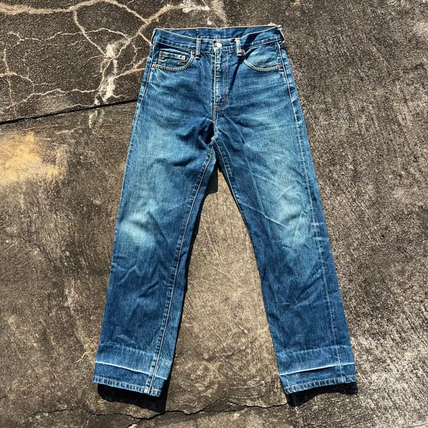 90’s 리바이스 빅E 502xx 셀비지 데님 팬츠