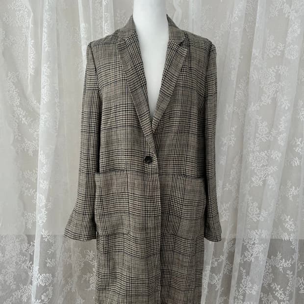 66) 질스튜어트 이태리 린넨 100 자켓 베이지