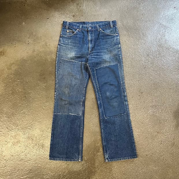 80s Levis517 리페어 부츠컷 (33“)
