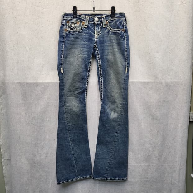 트루릴리젼 부츠컷 데님 청바지