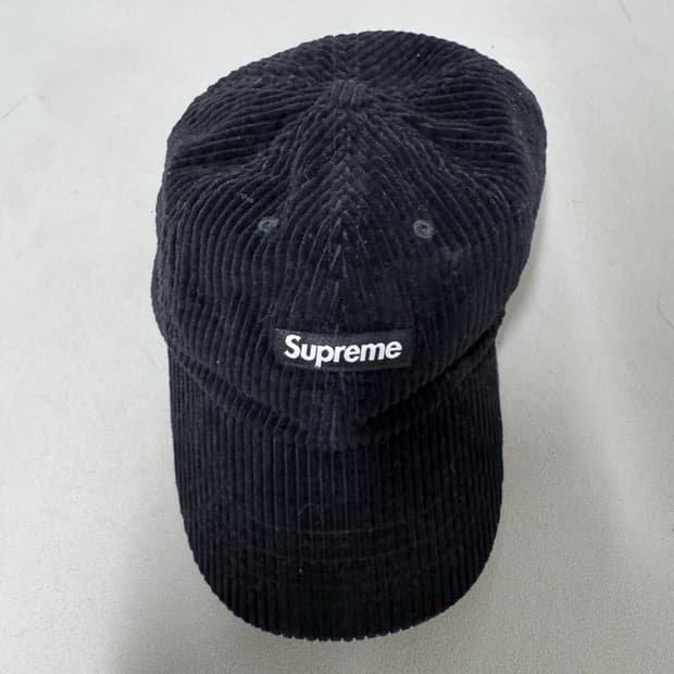 슈프림 20F/W 코듀로이 볼캡