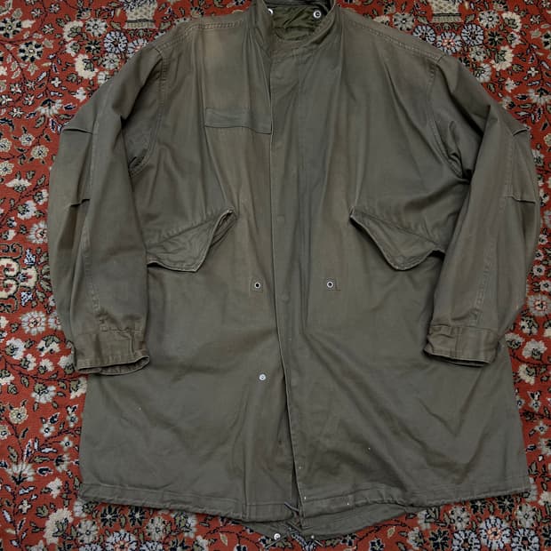 [XL] 라퍼지스토어 빈티지 피쉬테일 개파카 야상