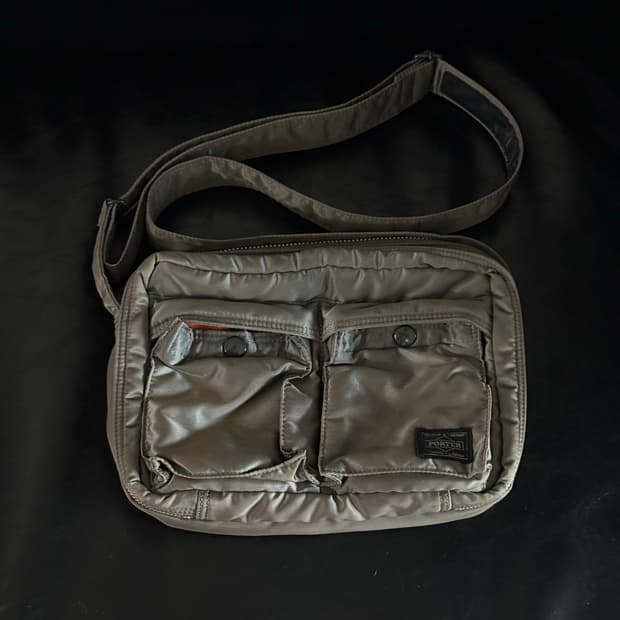 [요시다포터] Porter 탱커 2way 숄더백 카키 브라운