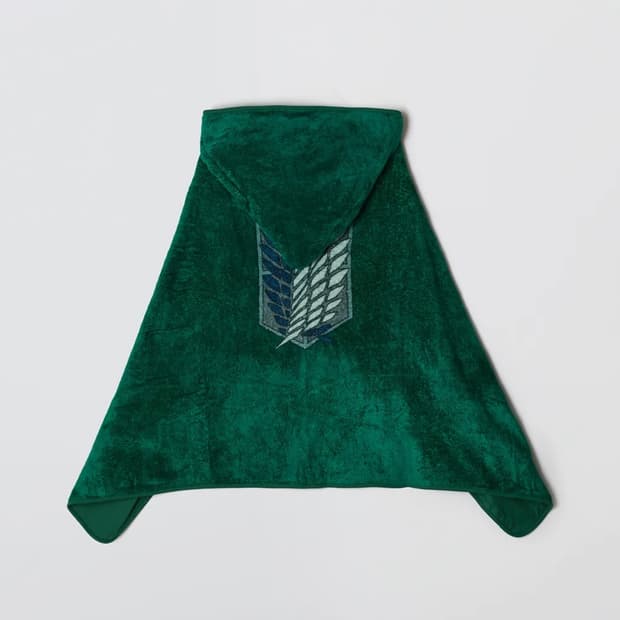 스파오 진격의거인 후드망토담요