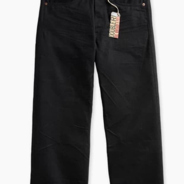 RRL 빈티지파이브포켓 블랙온블랙 31x30