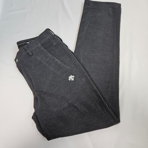 데상트 골프 솔리드코튼 슬랙스 팬츠 바지 골프웨어 스포츠 30