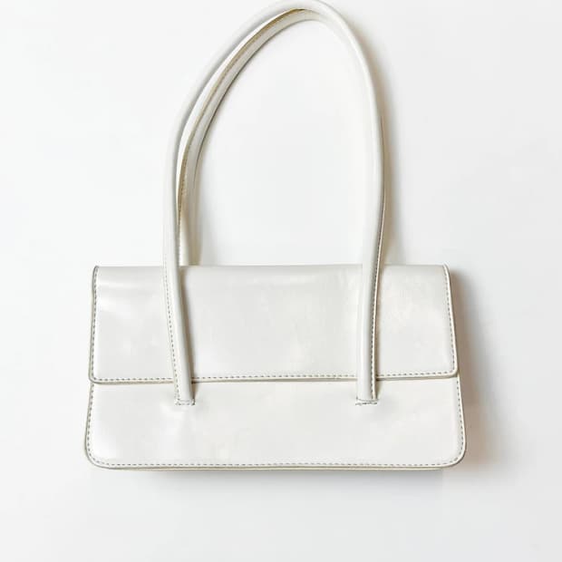 Selected 비건 가죽 미니멀리즘 숄더백 A1592