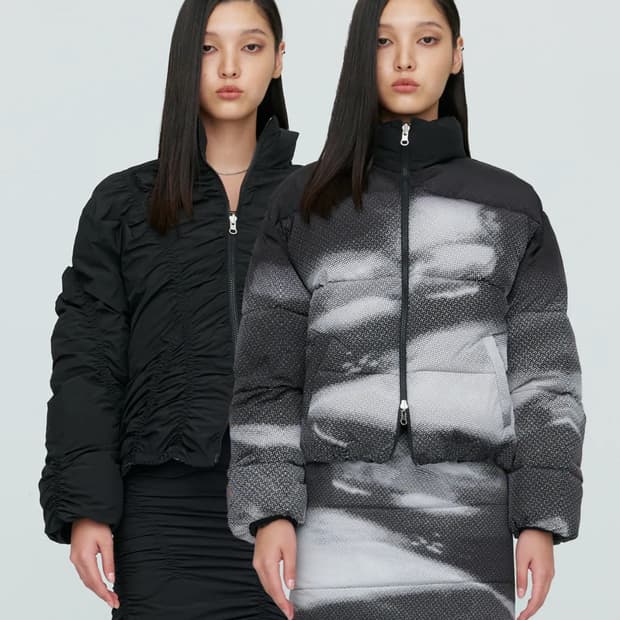 나체 리버시블 패딩