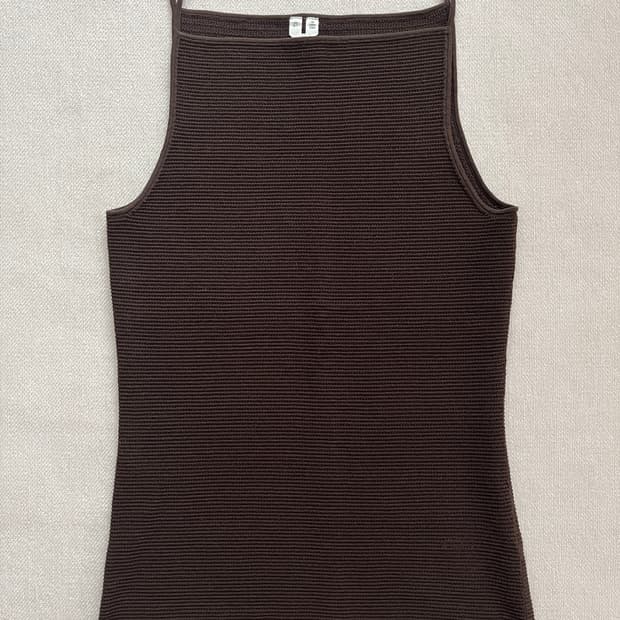 Arket 보트넥 슬리브리스