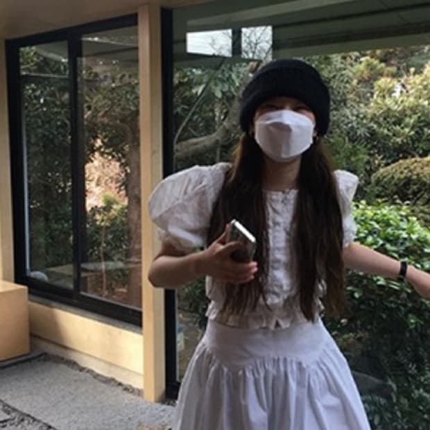 프레클 메이드 코르셋 스커트 화이트