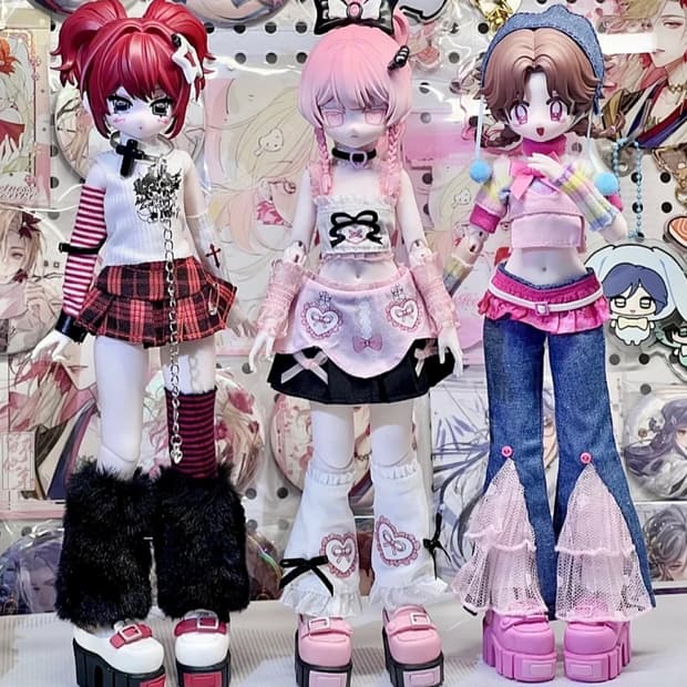 Candy Land 1/6 Bjd 피규어 Redhair