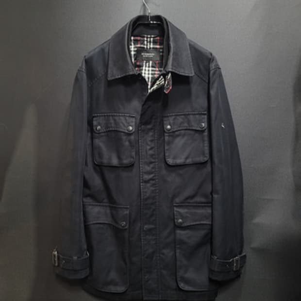 Burberry 버버리 블랙라벨 빈티지 페이디드 자켓 