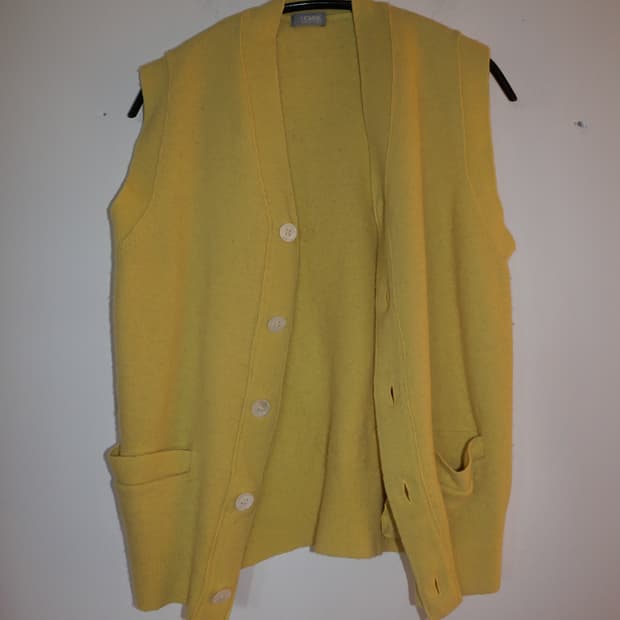 Comme des Garçons Homme 1980s knit vest