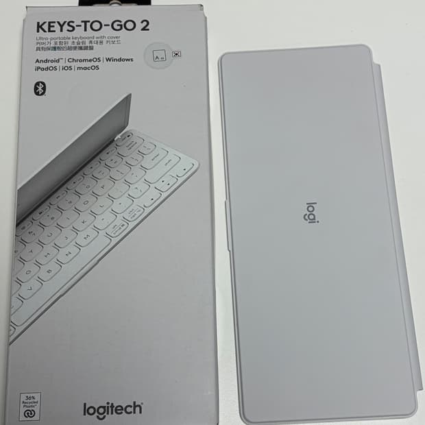 로지텍코리아 KEYS-TO-GO 2 블루투스 키보드